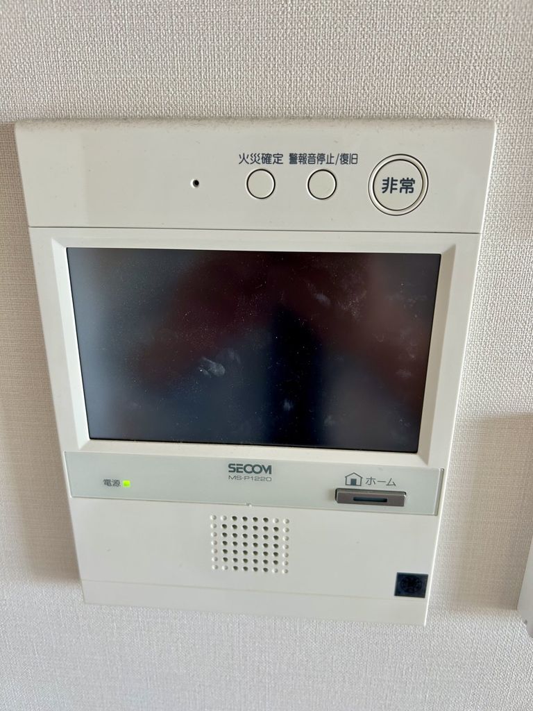 セキュリティ　TVモニター付きインターフォン