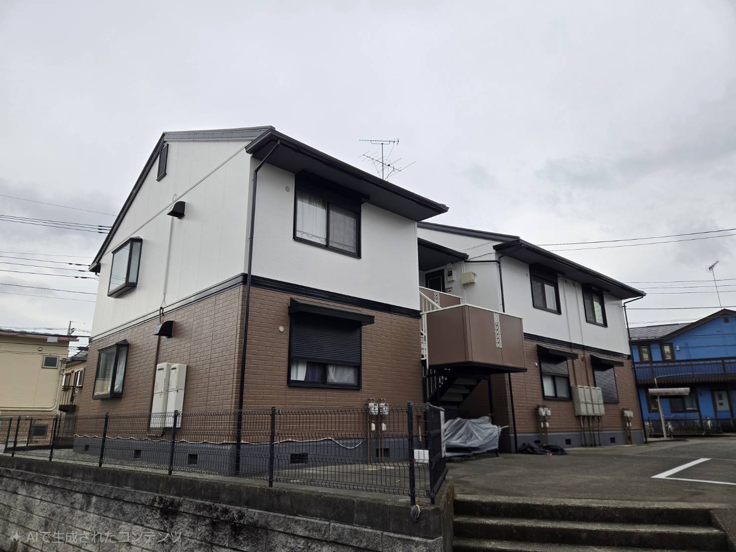 建物外観　敷0礼0で初期費用がお得！設備充実の2LDK！