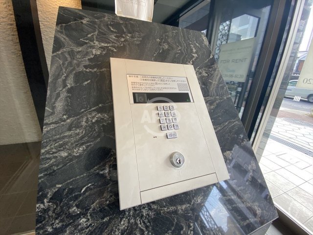 セキュリティ　プレサンス玉造ザ・ライブ　オートロック