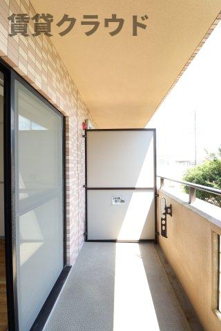 バルコニー　広々としたバルコニーです