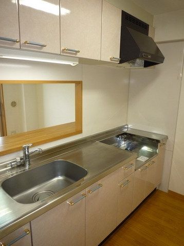 キッチン　カウンターキッチン　2口コンロ設置可