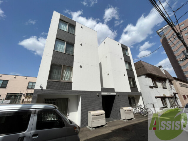 建物外観　札幌市中央区南８条西「ＩＮＧ南８条」