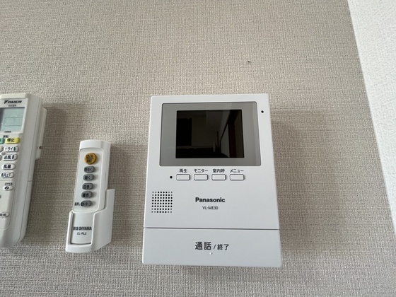 セキュリティ　※別部屋の写真です