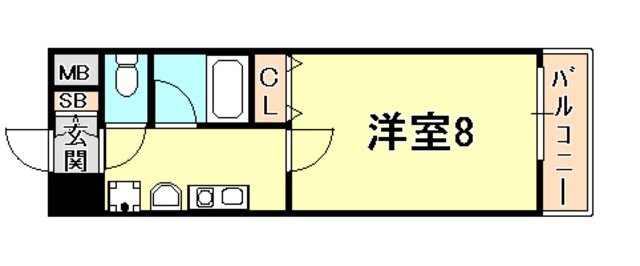シャインビュー六甲の間取り写真