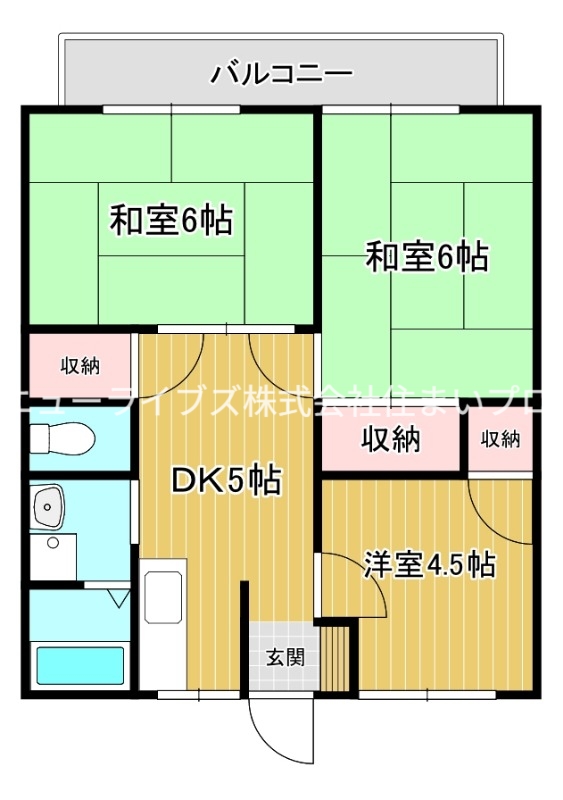 第3高橋ハイツの間取り写真