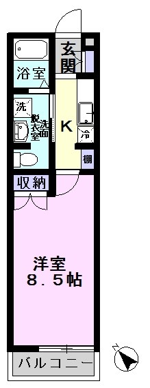 ヒューマンパレス南流山VIIIの間取り写真