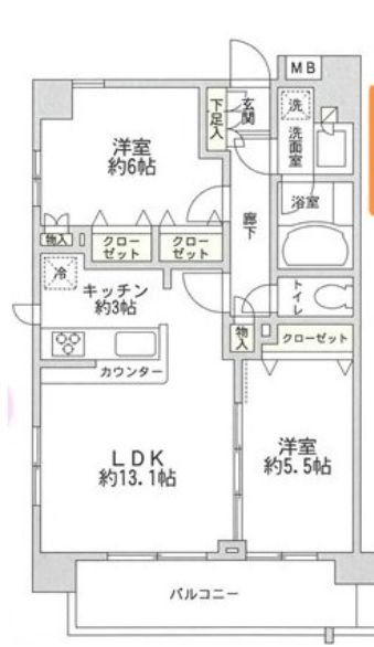 アイムシティ荻窪の間取り写真