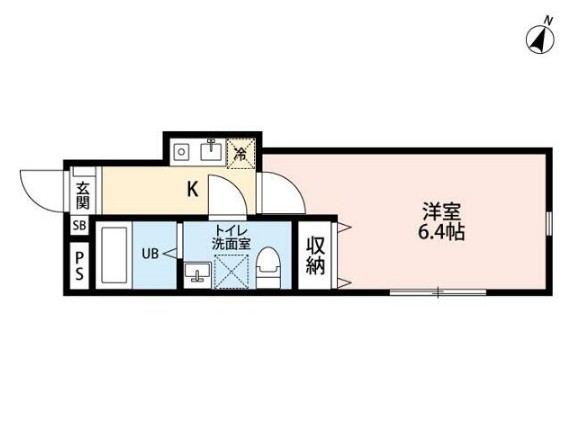 Reberty 平井の間取り写真