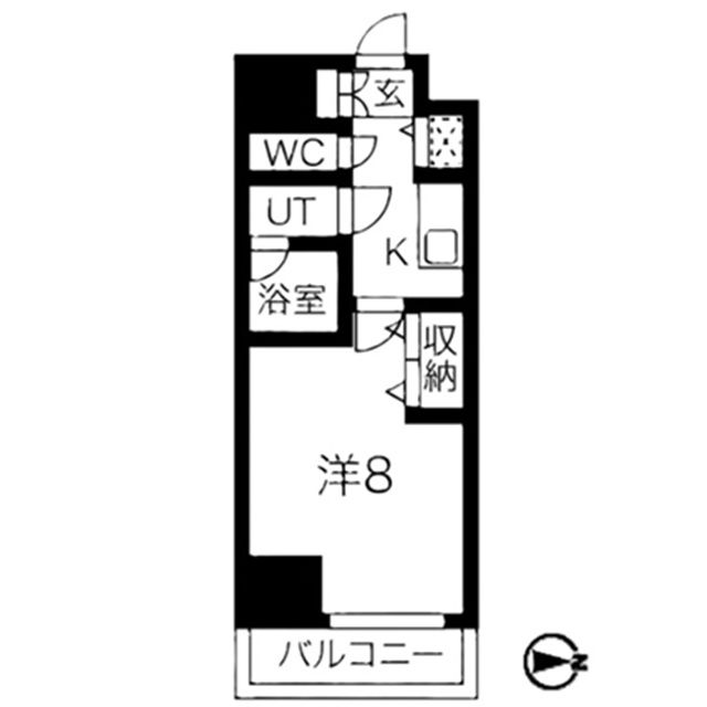 ONE ROOF FLAT TENJINBASHIの間取り写真