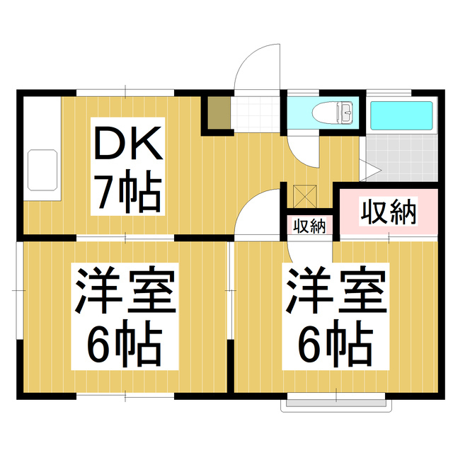 フォレストKの間取り写真