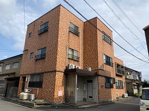 西木田コーポの建物外観