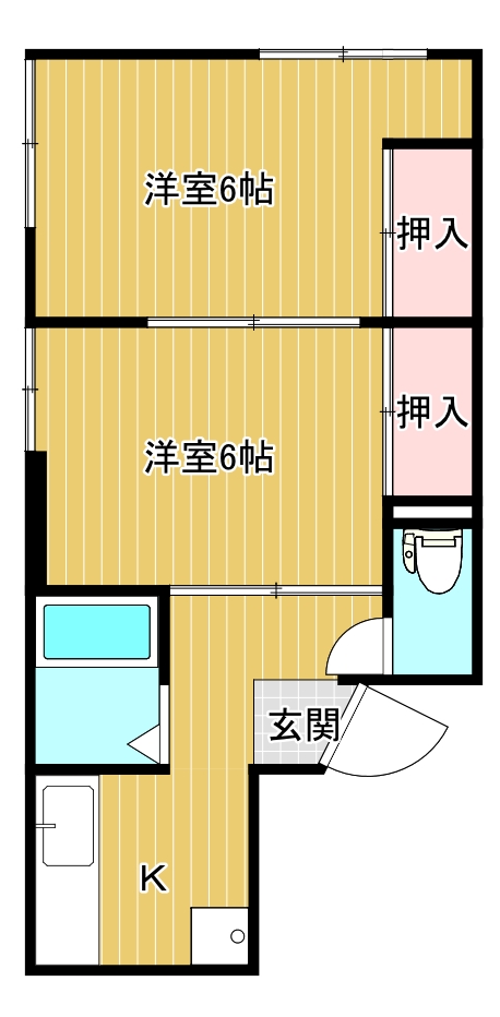 西堀会館の間取り