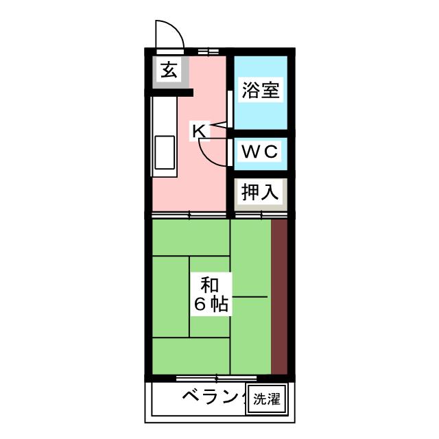 フォーブル大栄の間取り