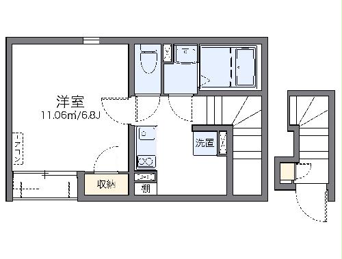 レオネクストメゾン庄内通の間取り