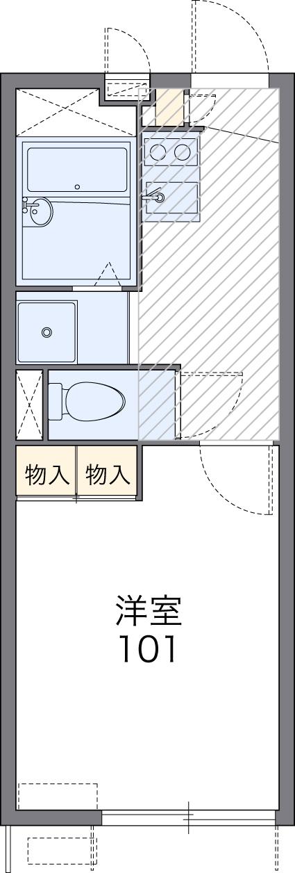 サンクレール柏Cの間取り