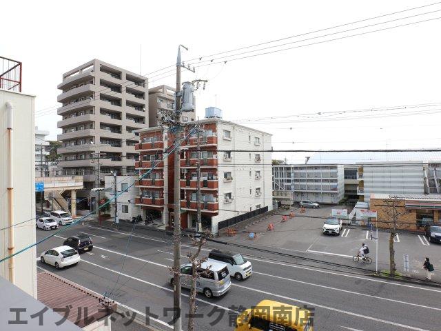 【静岡市駿河区八幡のマンションの眺望】