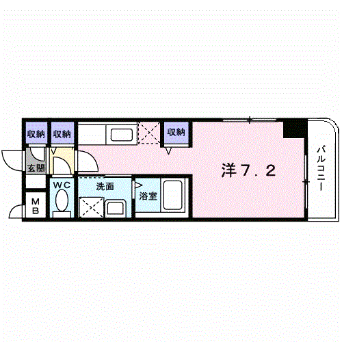 パークサイド砂山の間取り