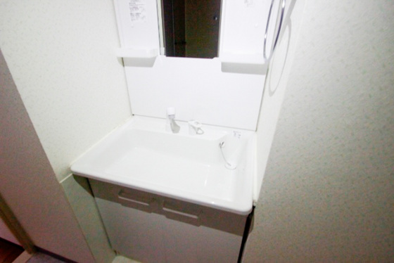 【広島市中区昭和町のマンションの洗面設備】