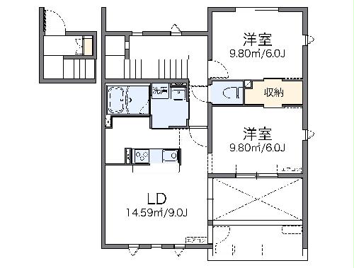 レオネクストクオーレの間取り