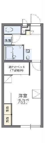 レオパレスチェリの間取り