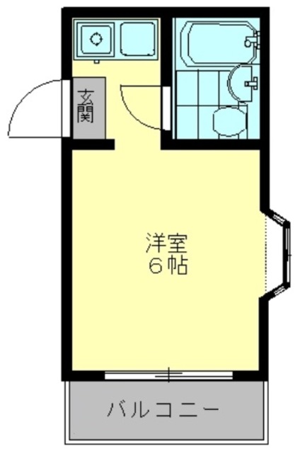 ヴィラ東久留米の間取り