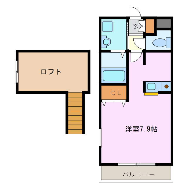 コリーヌ・ロロサエの間取り