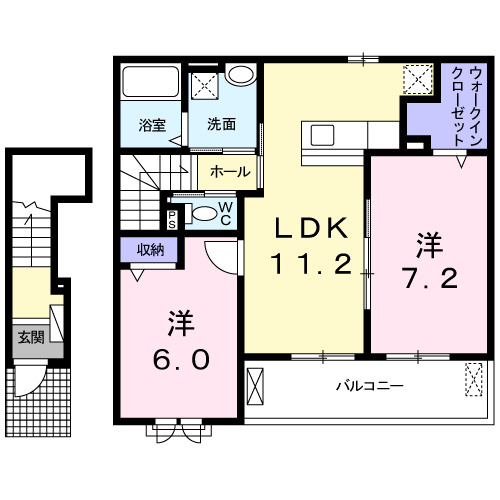 グランドソレーユの間取り