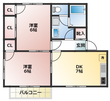 スプルースの間取り