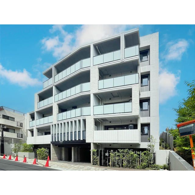 品川区上大崎のマンションの建物外観