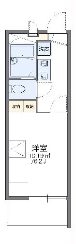 レオパレス長橋タウンの間取り