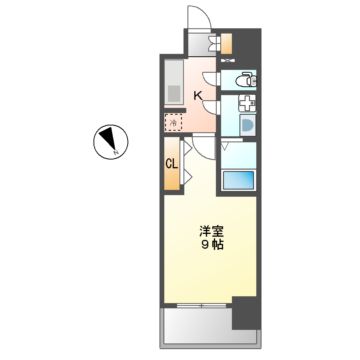 【ファステート葵桜通リブレ(S-RESIDENCE葵三丁目)の間取り】