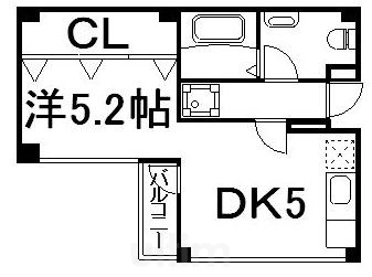 【シティロイヤル祇園の間取り】