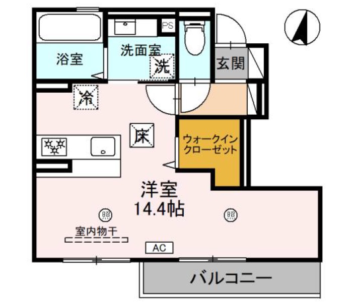 【タウンさらIIの間取り】