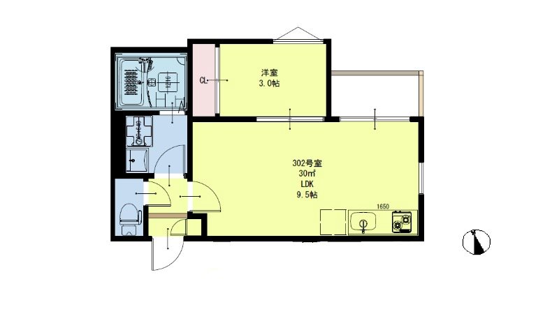 REGALEST仙台卸町の間取り