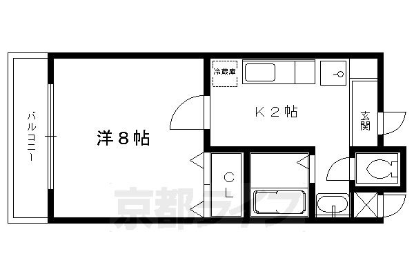 【グランコスモ鴨川の間取り】