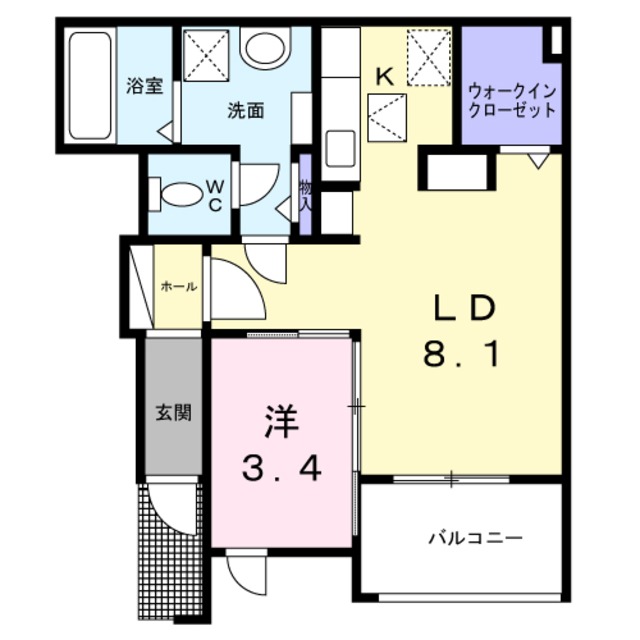 ル・シエルの間取り