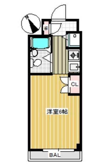 ダイアパレス三ツ沢公園　西館の間取り