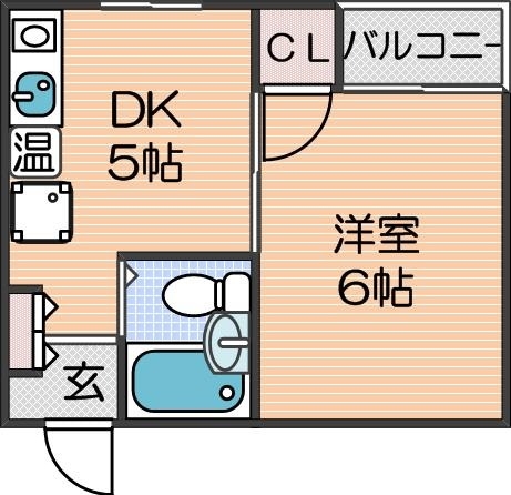 マンションフジタケの間取り