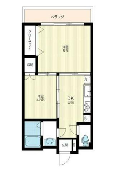 浅間台マンションの間取り