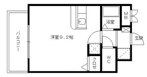 フェアリー高宮の間取り