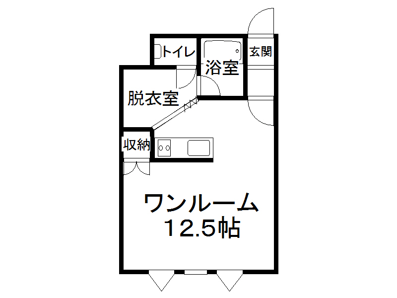 マスコットハウスの間取り