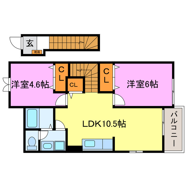 ヒルスセレーノの間取り