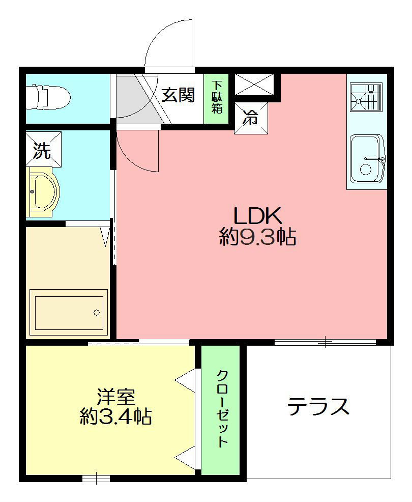 カプア湘南の間取り