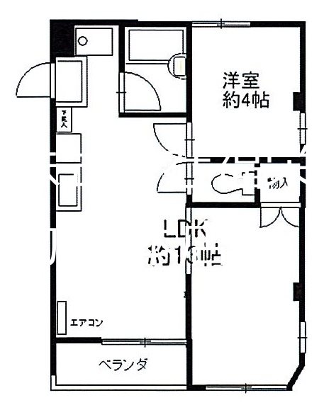 スズキリビングビル4の間取り