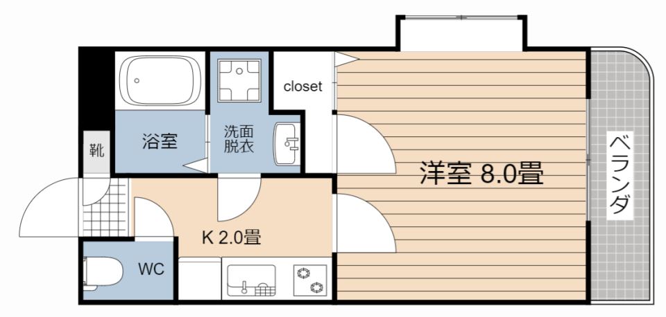 ヴィクトワール参番館の間取り