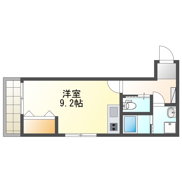 M・テラス西条大坪町の間取り