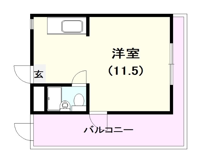 カサブリジャンテ福井の間取り