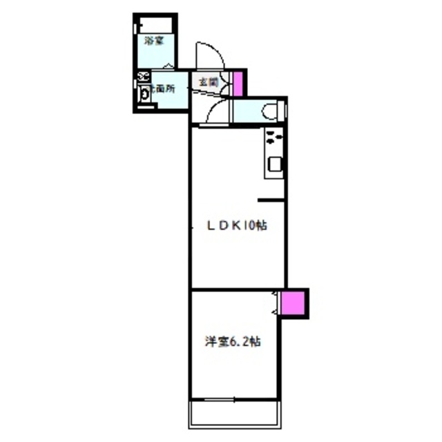 ロータス赤川の間取り