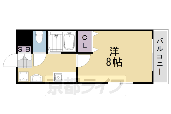 桂川ショウエイマンションの間取り