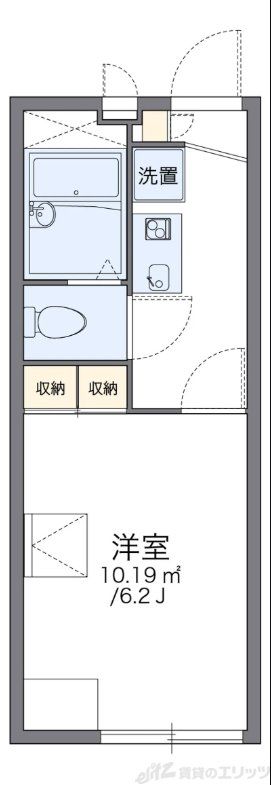 レオパレスシンフォニアの間取り